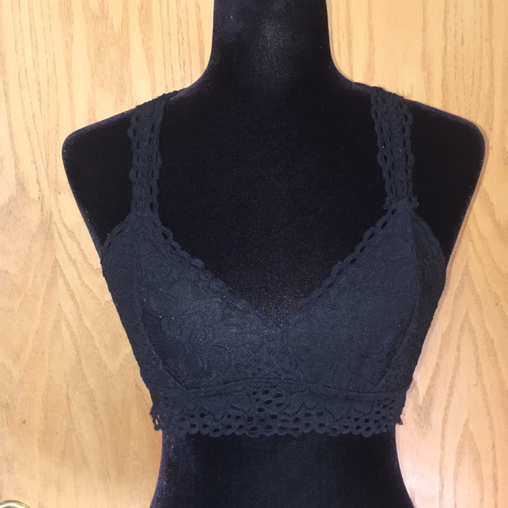 3/$20 Aerie Black Lace Bralette